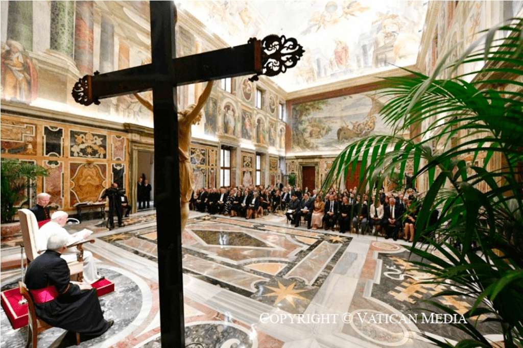 Audiencia con el Papa Francisco