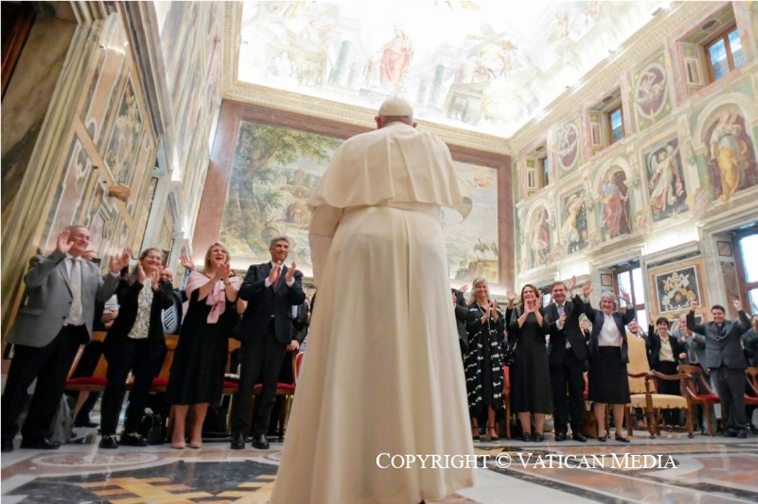 Audiencia con el Papa Francisco