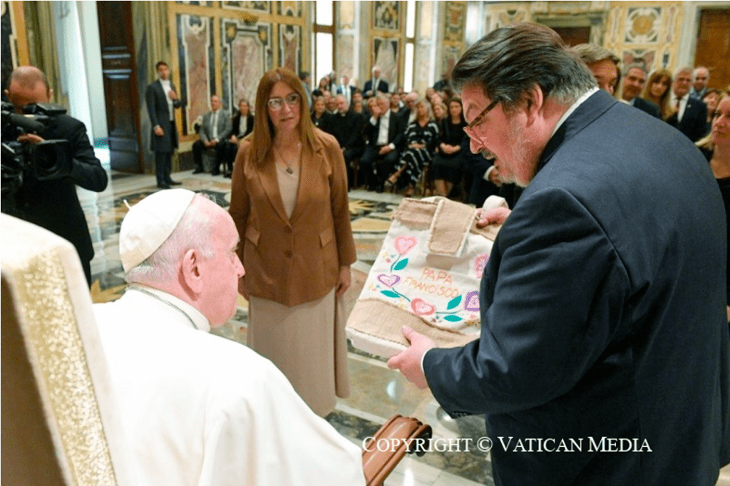 Audiencia con el Papa Francisco