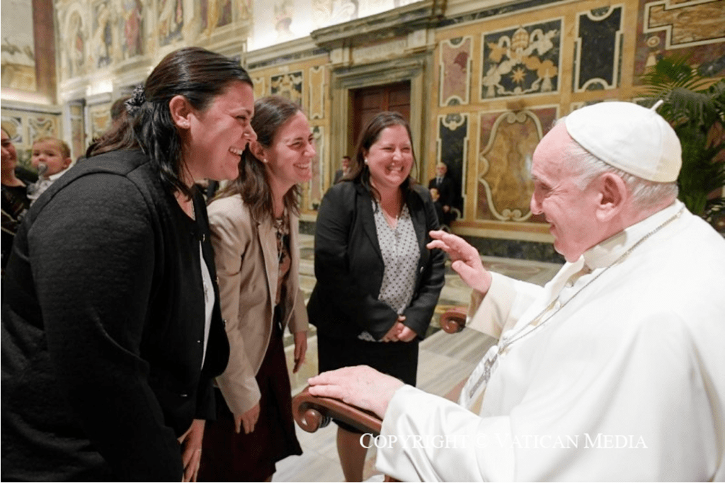 Audiencia con el Papa Francisco