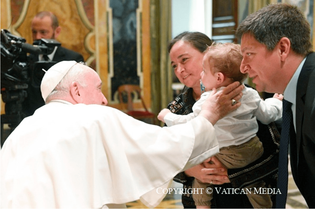 Audiencia con el Papa Francisco