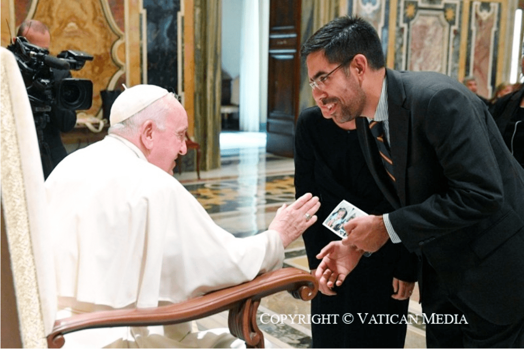 Audiencia con el Papa Francisco