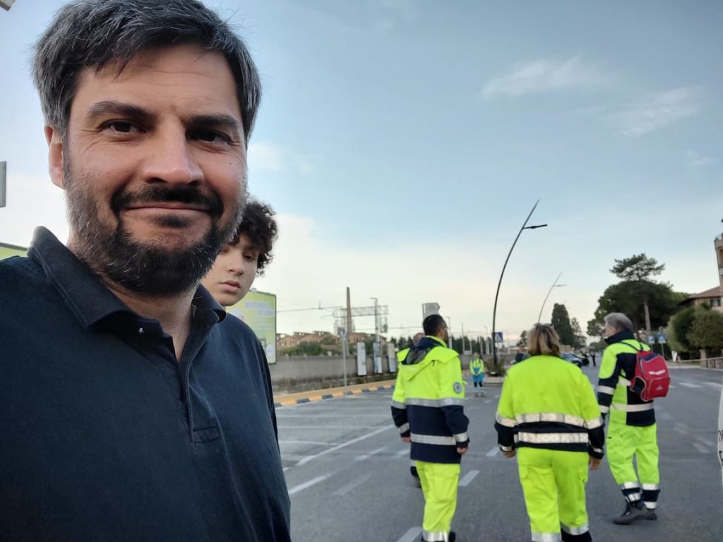 Juan Monestés participando del encuentro Economía de Francisco