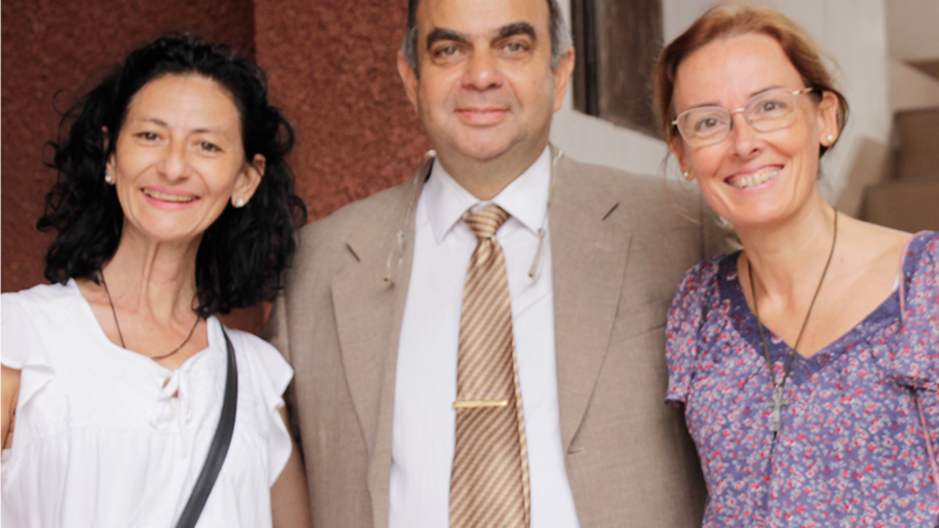 Cecilia Noriega, Daniel Medina y Amparo Antonalle