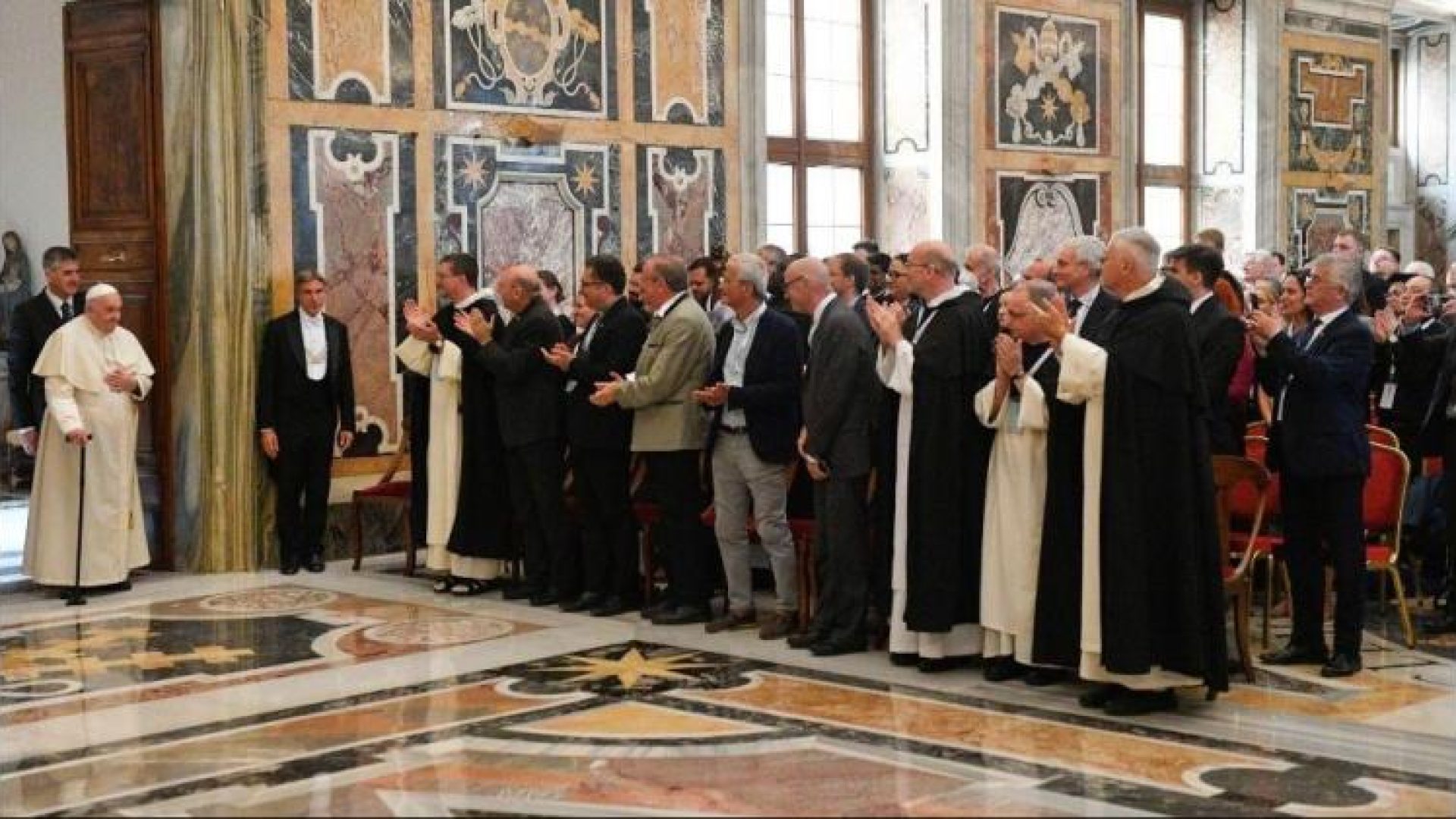 Audiencia privada con el Papa en el Congreso Internacional Tomista