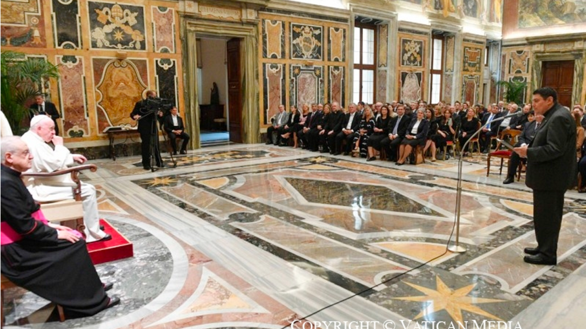 Audiencia con el Papa Francisco