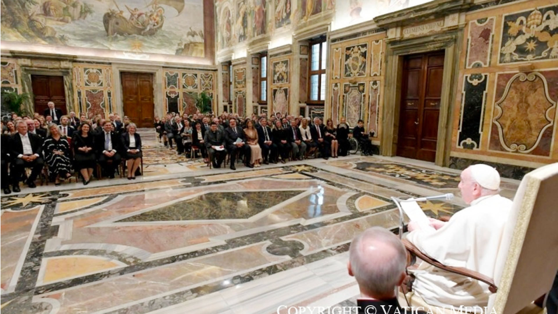 Audiencia con el Papa Francisco