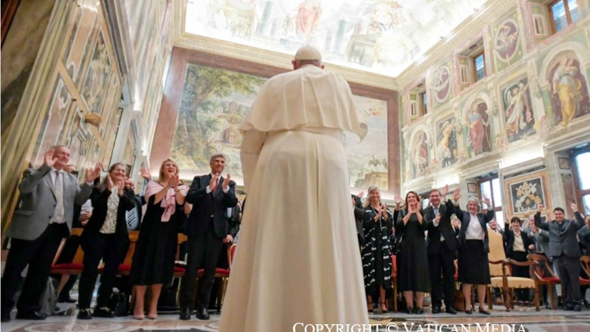 Audiencia con el Papa Francisco