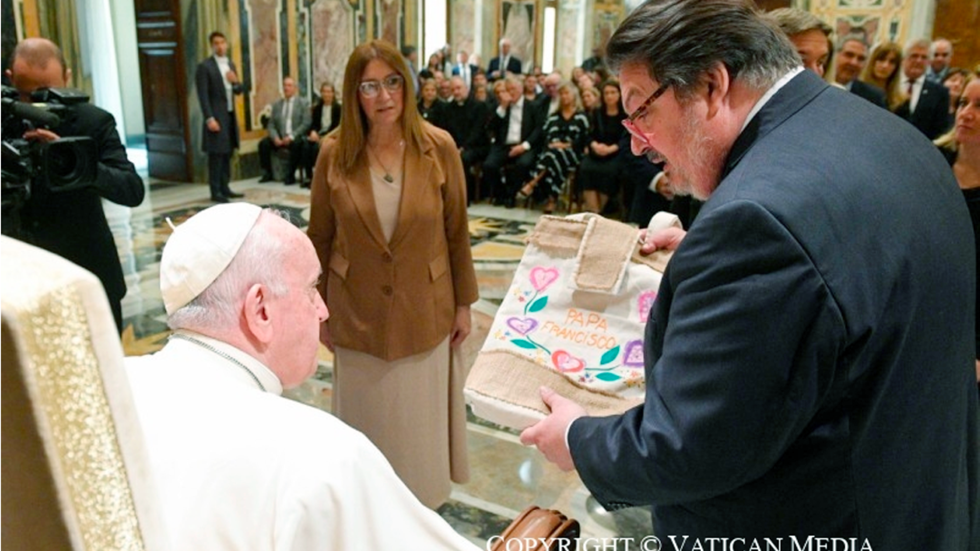 Audiencia con el Papa Francisco