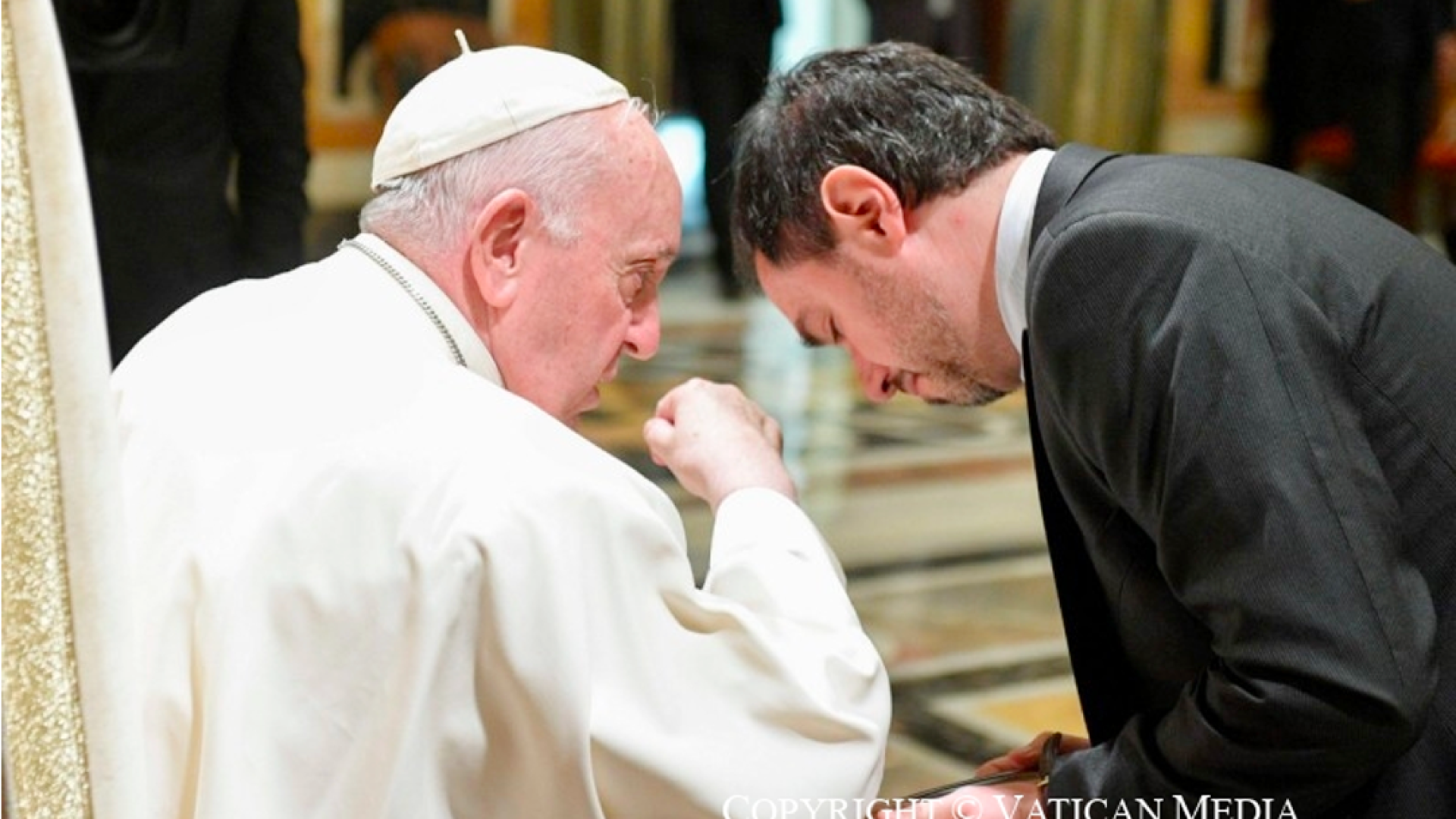 Audiencia con el Papa Francisco
