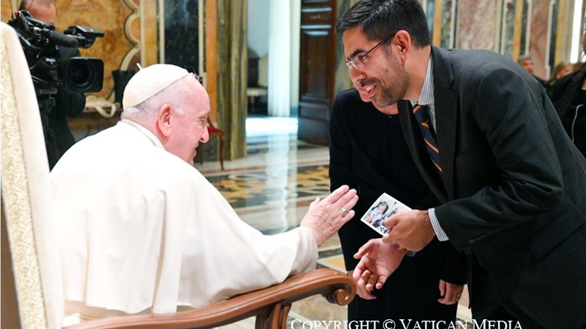 Audiencia con el Papa Francisco